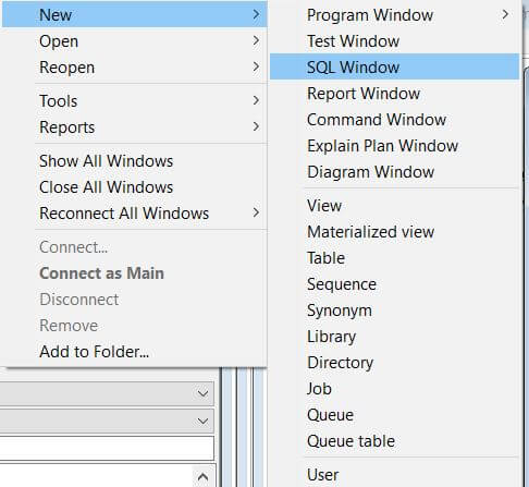 oracle sql developer export to excel